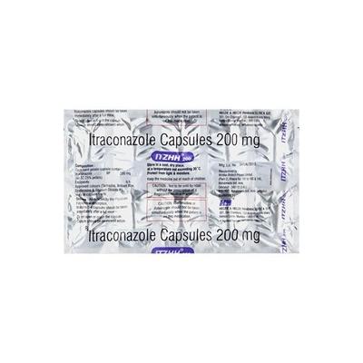 Itzhh 200mg Capsule 10'S - Fungal Infections-Anf