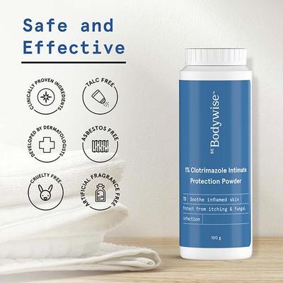 Be Bodywise Anti-Fungal Dusting Itch Powder 100 gm - Talcum Powders