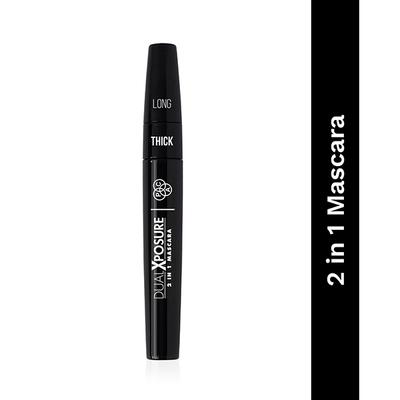 PAC Dual Xposure Mascara 01 Black 7 ml - Mascaras