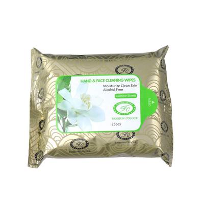 Fashion Colour Hand & Face Cleansing Wipes, Jasmine Scents 25's - Diapers & Wipes