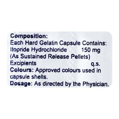 ITORIHENZ 150 Capsule 10's - Ulcer/Reflux/Flatulence-GIT