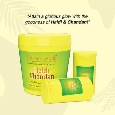 Aryanveda Herbal Bleach Cream - Haldi Chandan (Pack of 2 x 250 gm) - Face Bleach