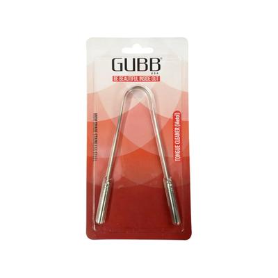 Gubb Metal Tongue Cleaner High Grade Stainless Steel 1's - Floss & Tongue Cleaners