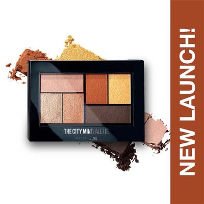 Maybelline New York City Mini Palette - Brooklyn Orange 6.1 gm - Eyeshadow, Bases & Primers