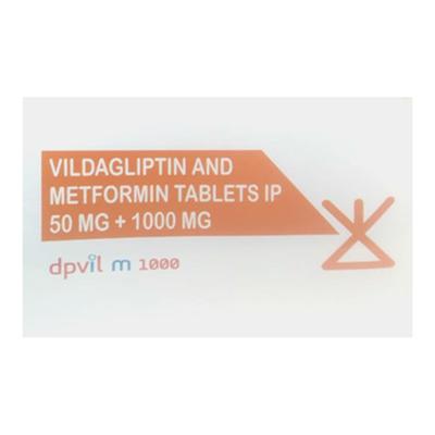 DPVIL M 1000 Tablet 15's - Diabetes-Ant