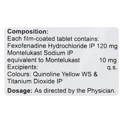 MONTINA FX Tablet 10's - Allergies-Ant