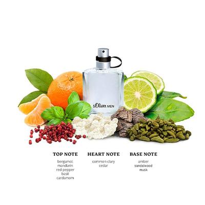 s.Oliver Men Eau de Toilette Natural Spray 30 ml - Men Perfumes (Edt/Edp)