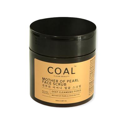 COAL Clean Beauty , Mother of Pearl Face Scrub 100 ml - Scrubs & Exfoliants