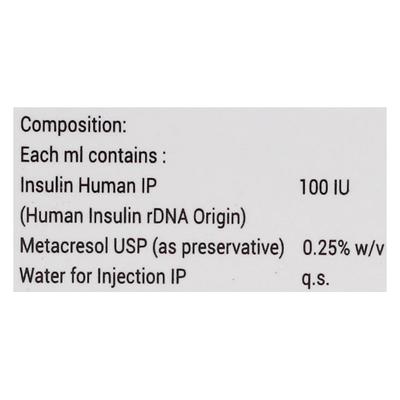 XSULIN R 100iu Injection 3ml - Diabetes-Ins