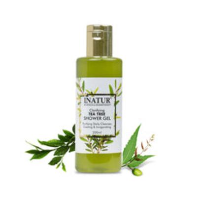 Inatur Clarifyin Tea Tree Shower 200 ml - Shower Gels & Body Wash