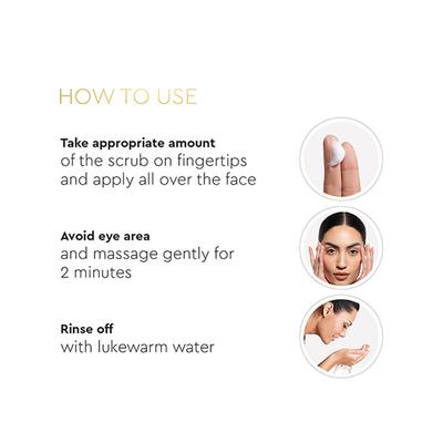 VLCC Clinic Micro Exfoliating Scrub 100 gm - Scrubs & Exfoliants