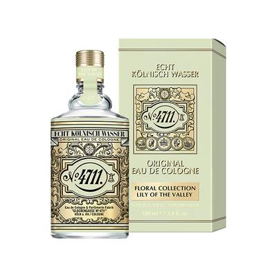 4711 Floral Lily Valley Eau De Cologne Natural Spray 100 ml - Women Perfumes (Edt/Edp)