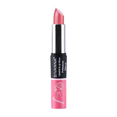 Sivanna Colors 2 in 1 Lipstick & Lip Gloss - DK061 13 20 gm - Lip Glosses
