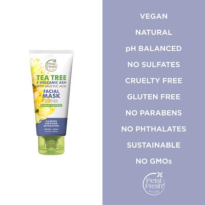 Petal Fresh Tea Tree Blemish Control Facial Mask With Salicylic Acid 200 ml - Masks & Peels