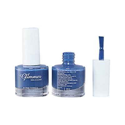 Glimmer Nail Enamel Navy Grey 8 ml - Nail Polish