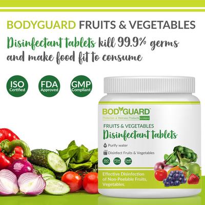 BodyGuard Fruits & Vegetables Disinfectant Tablet 50's - Others