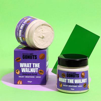 GONUTS By Bewakoof What the Walnut Underarm Scrub 100 gm - Hand Creams