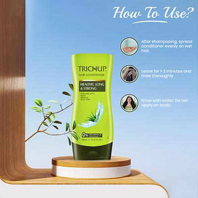 Trichup Healthy Long & Strong Conditioner 200 ml - Conditioners