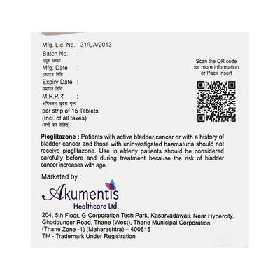 SWITGLIM MP 2/15 Tablet 15's - Diabetes-Ant