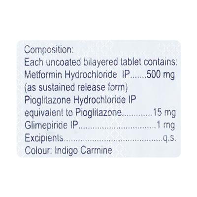 TRIGLIMISAVE 1 Tablet 15's - Diabetes-Ant