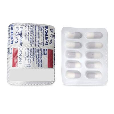 RUGALIN 75 Capsule 10's - Neuropathic Pain-Dru
