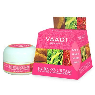 Fairness Cream - Saffron, Aloe Vera & Turmeric Extracts 30 gm - Creams/Oils/Lotions