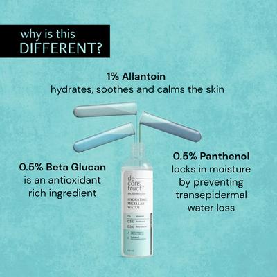 Deconstruct Micellar water 120 ml - Make Up Removers