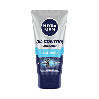 Nivea Men Oil Control Face Wash - Charcoal 100 gm - Face Wash & Cleansers