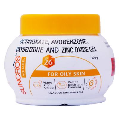 Suncros SPF 26 Aquagel 100gm - Sunscreen Preparations-Emo
