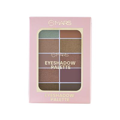 Mars 10 Shade Pigmented Eyeshadow Palette - Shade 01 10 gm - Eye Shadow Palettes