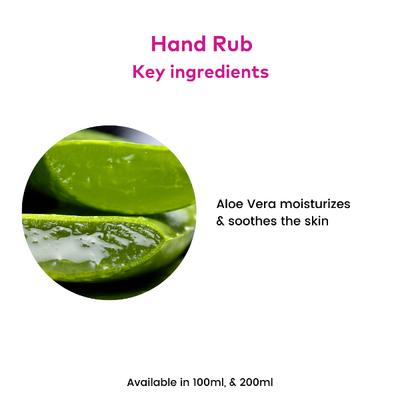 Rosa Hand Rub 100 ml - Hand Sanitizer