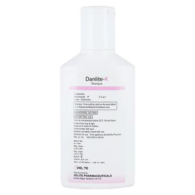 DANLITE K Shampoo 50ml - Skin Infections-Taa