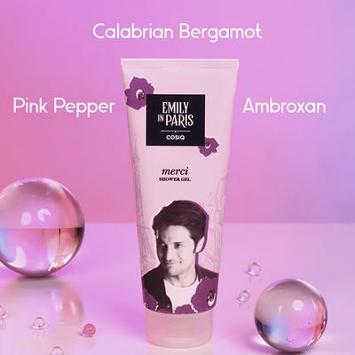 Cos-IQ Emily In Paris Gabriel's Merci Body Wash Shower Gel for Men 200 ml - Shower Gels & Body Wash