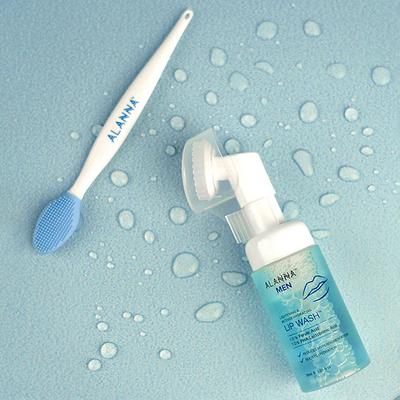 ALANNA Intense Lightening and Hydrating Lip Wash and Lip Brush for Men 30 ml - Lip Scrubs