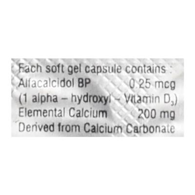 Alfacal Plus Capsule 10'S - Osteoporosis-Age