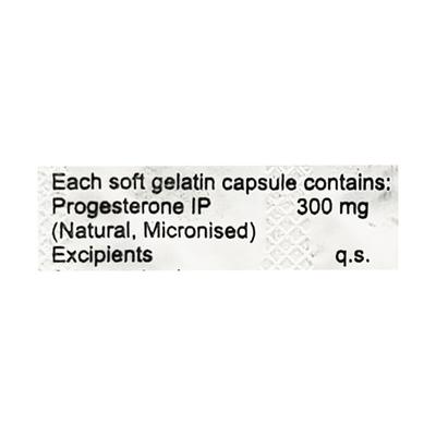 Naturogest 300mg Capsule 10'S - Hormonal Therapy-Oes