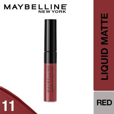 Maybelline New York Sensational Liquid Matte Lipstick 11, Made Easy 7 ml - Liquid Lipsticks