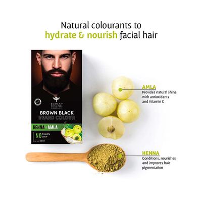 Bombay Shaving Company Beard Colour Brown Black 60 ml - Beard Colour