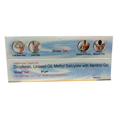 Vivian Gel 30gm - Pain relief-Nsa