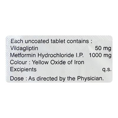 TORGLIP M 50/1000mg Tablet 10's - Diabetes-Ant