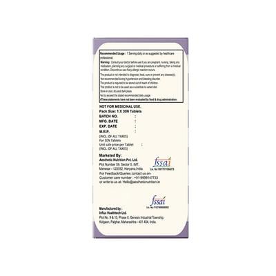 Aesthetic Nutrition Multivitamin Her With Grape Seed, Ginger Extract, Hyaluronic Acid, Vitamin B3, And B12 30 Tablets 1's - Multi-Vitamins