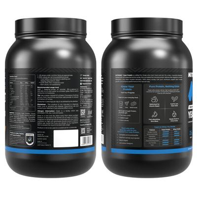 Nutrabay Yeast Protein Powder - Rich Chocolate Creme 1 kg - Whey Proteins