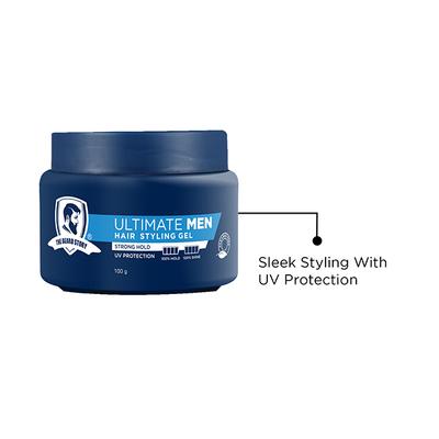 The Beard Story Ultimate Men Hair Styling Gel - Strong Hold 100 gm - Hair Gels & Waxes