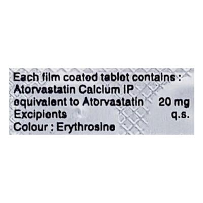 Orvas 20mg Tablet 10'S - High Cholesterol-Dys