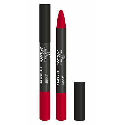 Half N Half Matte Lip Crayon, 24H Super Stay, 04 Velvet Maroon 3.5 gm - Lip Crayons