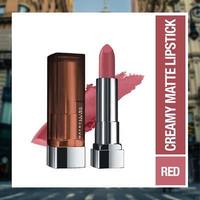 Maybelline New York Color Sensational Creamy Matte Lipstick, 660 Touch of Spice 3.9 gm - Lipsticks
