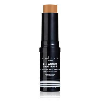 Lottie London ALL ABOUT THAT BASE- FULL COVERAGE MATTE FOUNDATION STICK Stick Golden 9 gm - Foundation