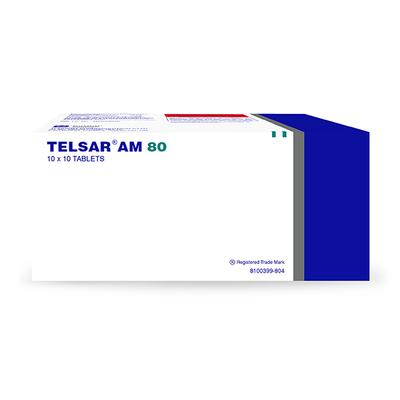 TELSAR AM 80 Tablet 10's - Hypertension-Ana