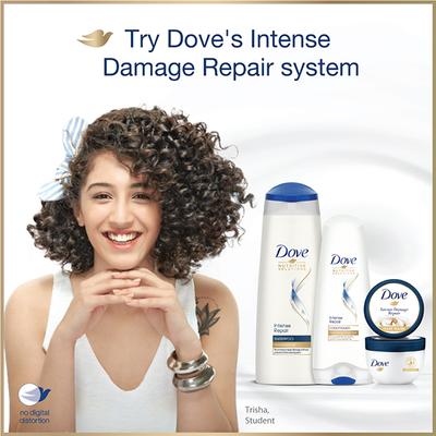 Dove Nutri Serum Intense Repair Nourishing Shampoo for Damaged Hair 340ml - Shampoos