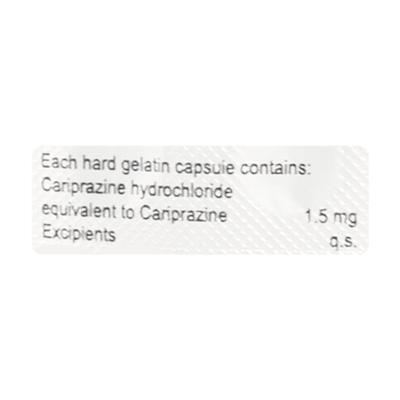 CARINIA 1.5 Capsule 10's - Schizophrenia-Aps